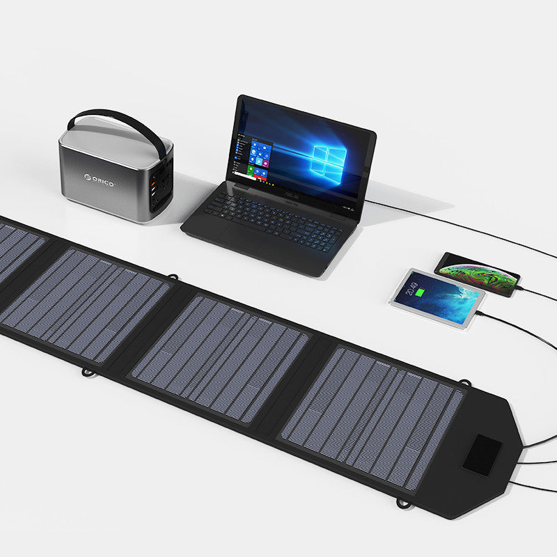 ORICO Foldable Solar Panel Charger - 100W / Black