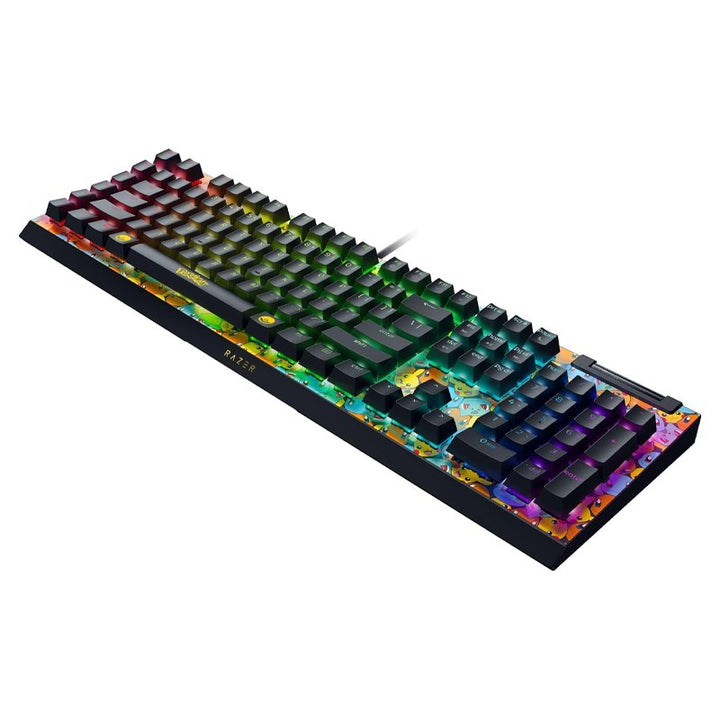 Razer BlackWidow V4 X Mechanical Gaming Keyboard with Razer Chroma RGB - Pokémon Kanto Starters Edition