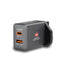 Swiss Military GaN PowerStation with 1Type-C Slot and 1 USB-A Slot with CB-AC60W Cable - 45W / Grey