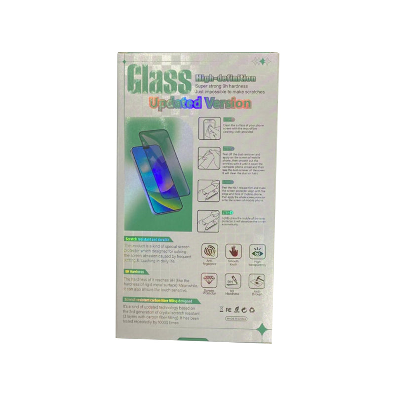 Clear Glass Screen Protector + Clear Case - Clear / Apple iPhone 16 / Bundle