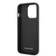 Mercedes-Benz iPhone 14 Pro Max Genuine Leather Case With New WaveIII pattern - Black