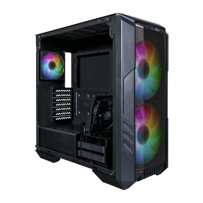 Cooler Master HAF 500 Mid Tower Case Black
