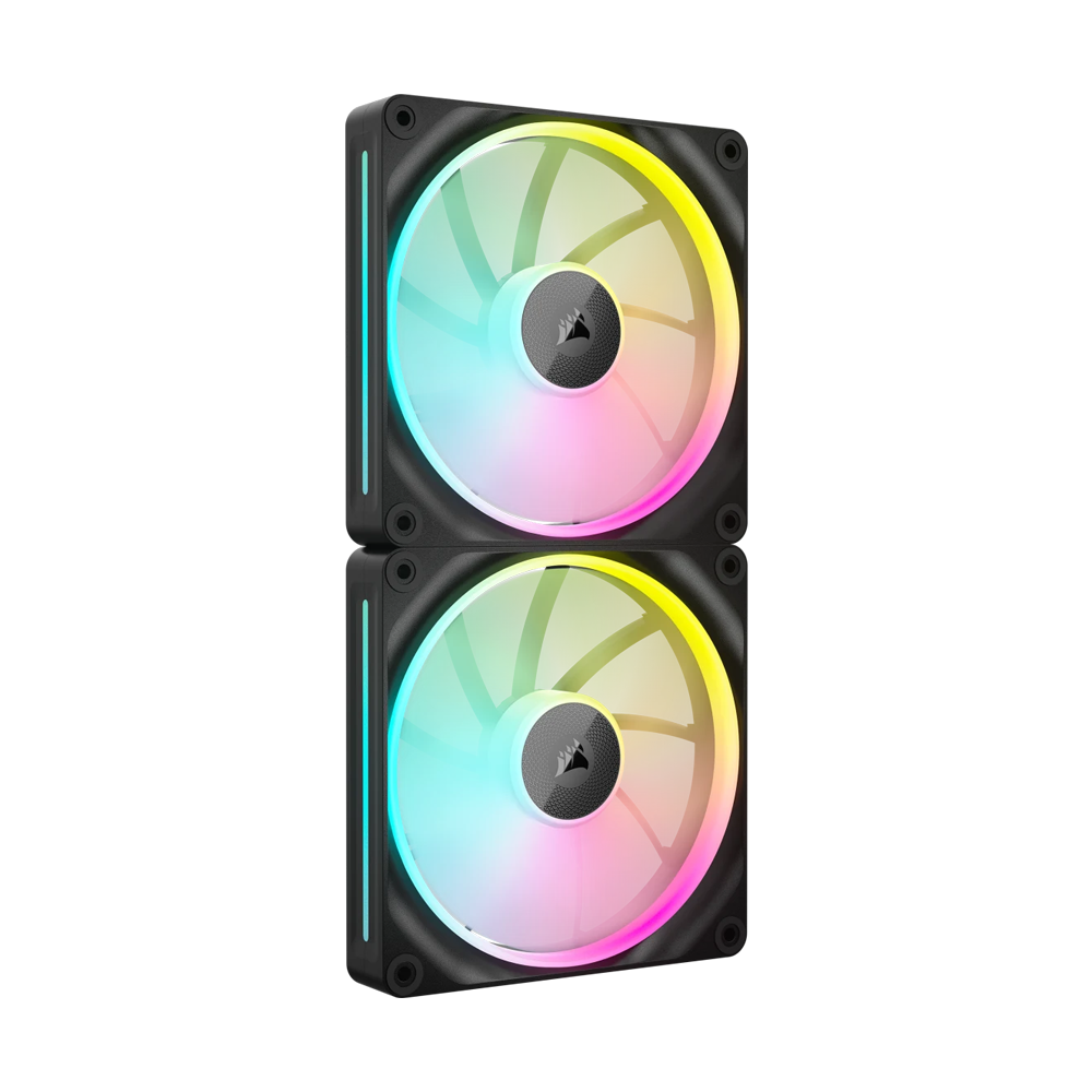 CORSAIR iCUE LINK LX140 RGB PWM Fans Starter Kit - 140mm / Black