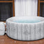 Bestway 1.80m x 66cm fiji airjet 4 white wood (one durable liner, one heater(220-240v), one filter, chemconnect, one inflatable cover, airjet system)