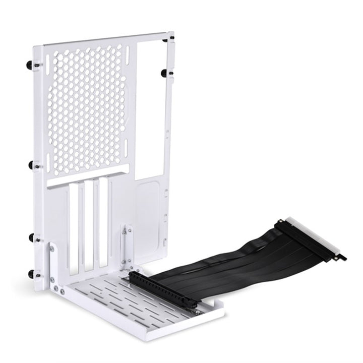 LIAN LI O11D Mini PCIe 4.0 Vertical GPU Bracket Kit - White