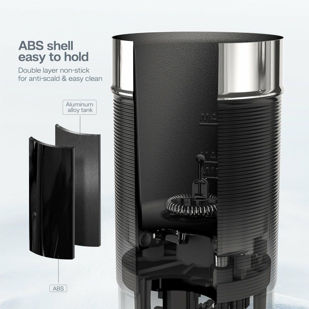 HiBREW MilK Frother Hot\cold M1A - Black Color