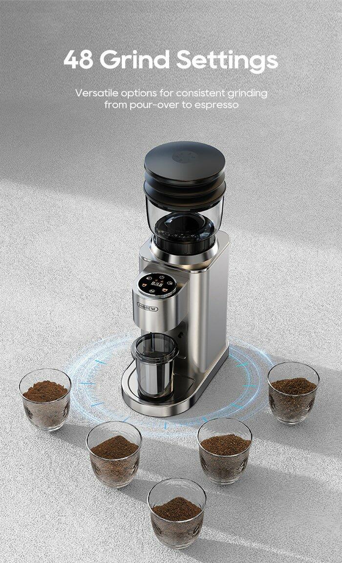 HiBREW Automatic Coffee Grinder  G7 - White