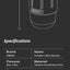 HiBREW 2 in 1 Portable Espresso Maker For Capsule & Ground Hand Press Brewer H4D