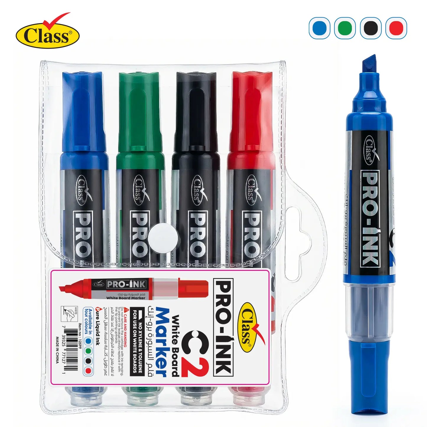Class Whiteboard Marker - 4 Pieces