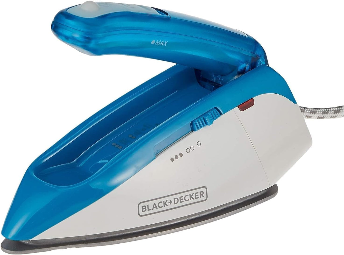 Black+Decker Dual Voltage Travel Steam Iron - 1085W / Blue