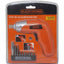 Black+Decker 3.6V Lithium Screwdriver + 10 Bit Set - (KC3610-B5)