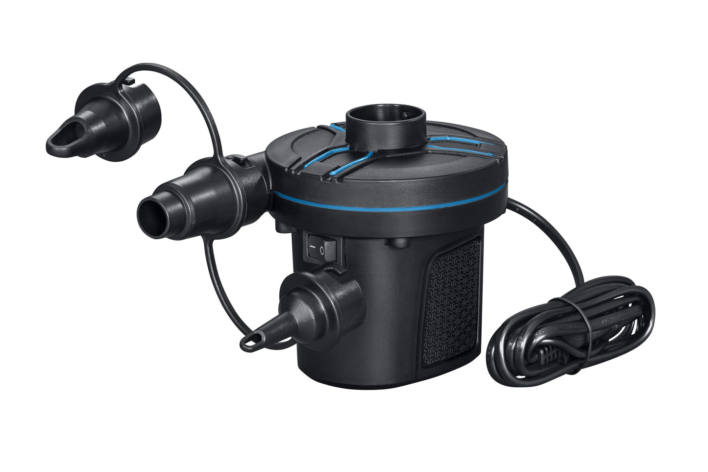 Bestway powertouch ac electric air pump (power pump, 3 valve adaptors, 220-240v/50/60hz)