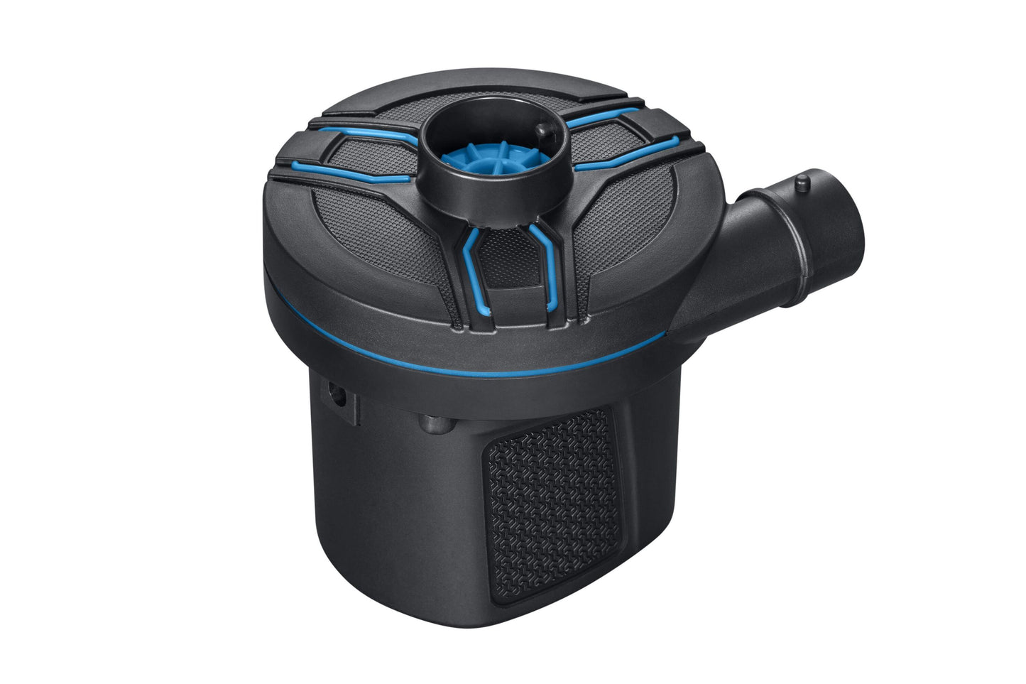 Bestway powertouch ac/dc electric air pump (power pump, 3 valve adaptors, 220-240v/50hz 12v dc)