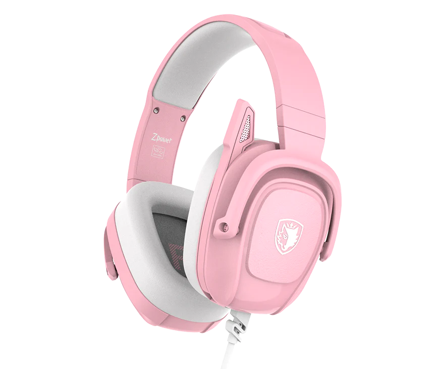 Sades Z Power Gaming Headset(SA-732) PINK