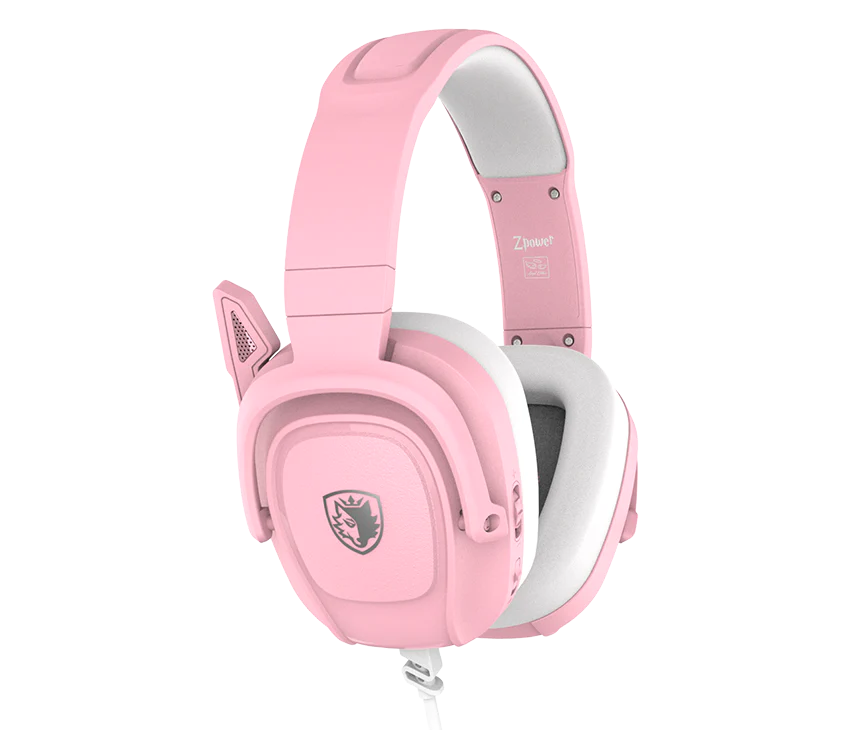 Sades Z Power Gaming Headset(SA-732) PINK