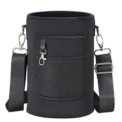 Buzio Water Bottle Holder Carrying Pouch for 2.5L - Black