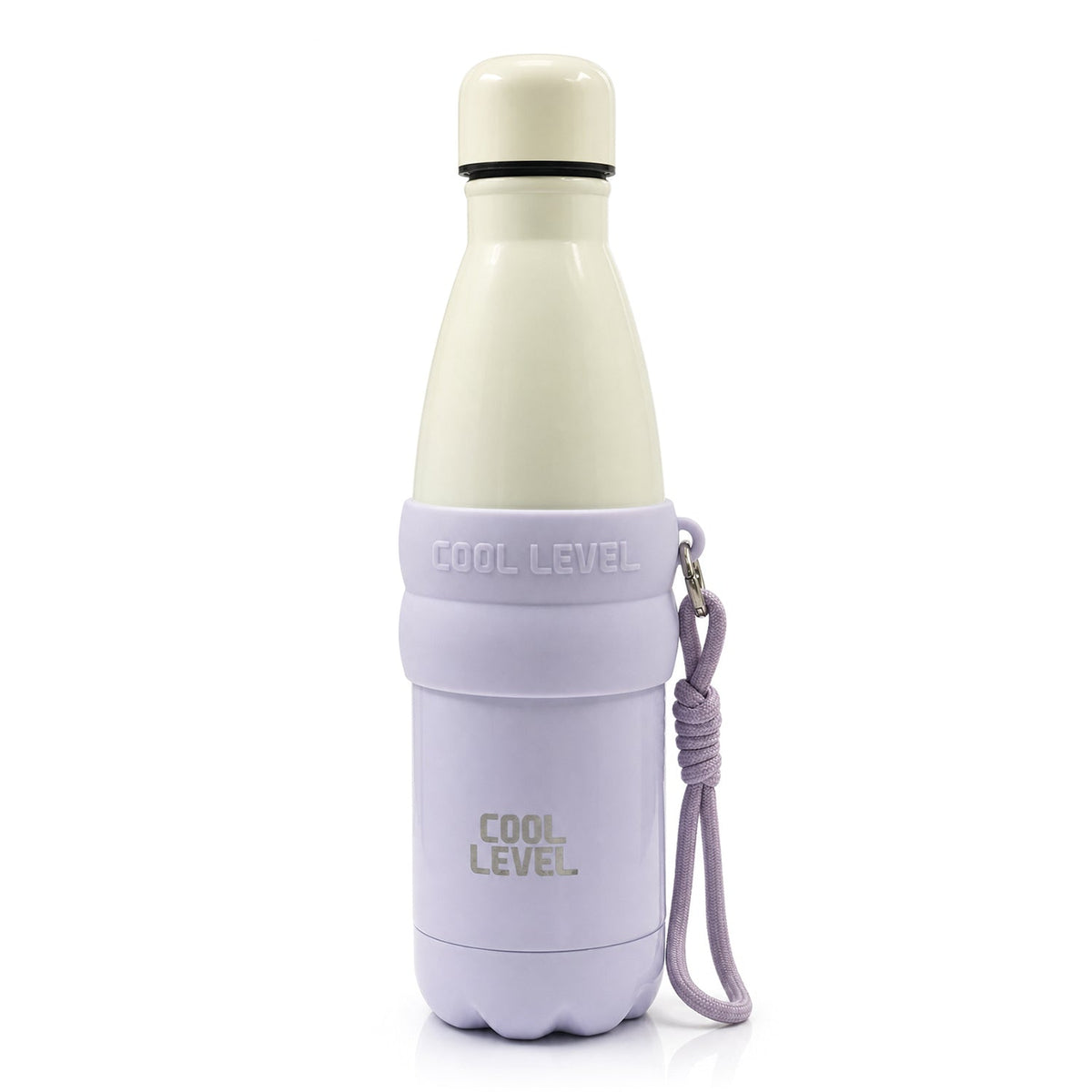 COOL LEVEL Steel Gradient Handle Water Bottle 500ml - Assorted
