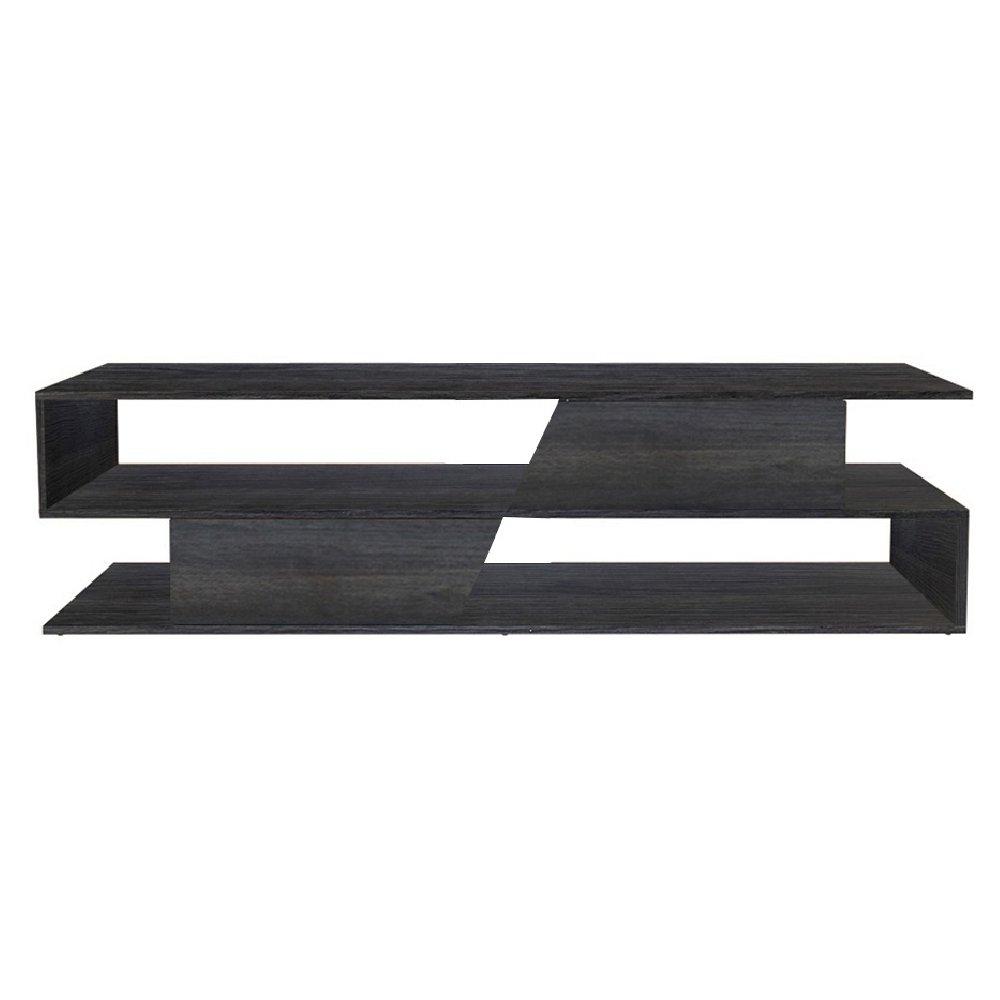 Wansa TV Stand, Up To 85-Inch, 20 Kg Loading Capacity, KS-0164 - Black