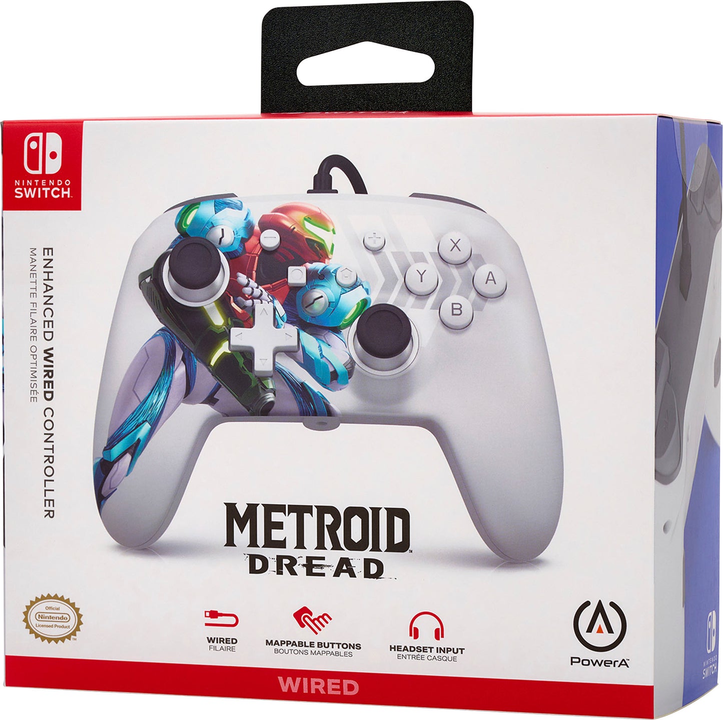 PowerA Enhanced Wired Controller For sw-metroid dread