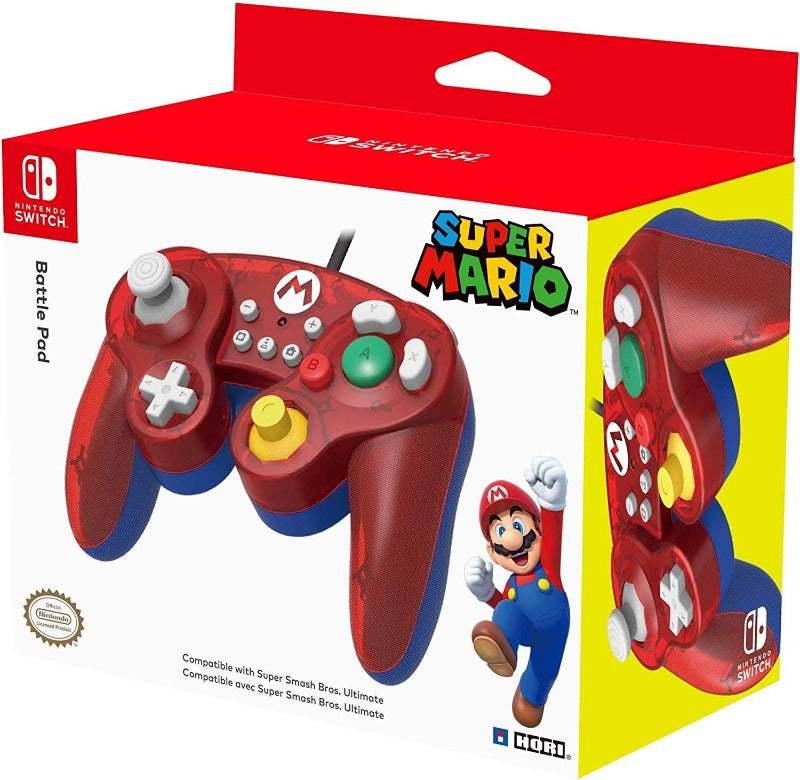 Power A SW CONTROLLER Battle Pad Super mario