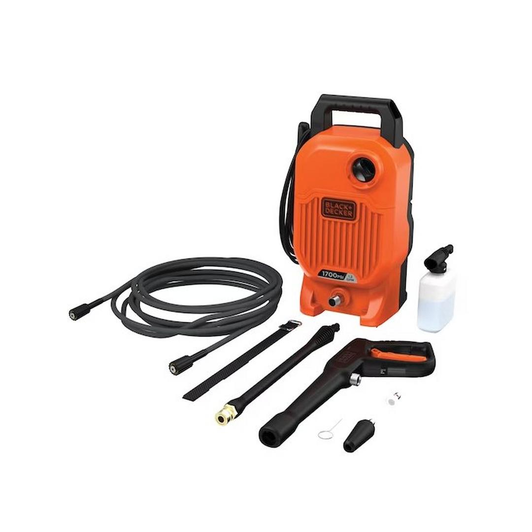 Black+Decker Electric Corded Pressure Washer - 1700W / 1.2 gpm / Orange