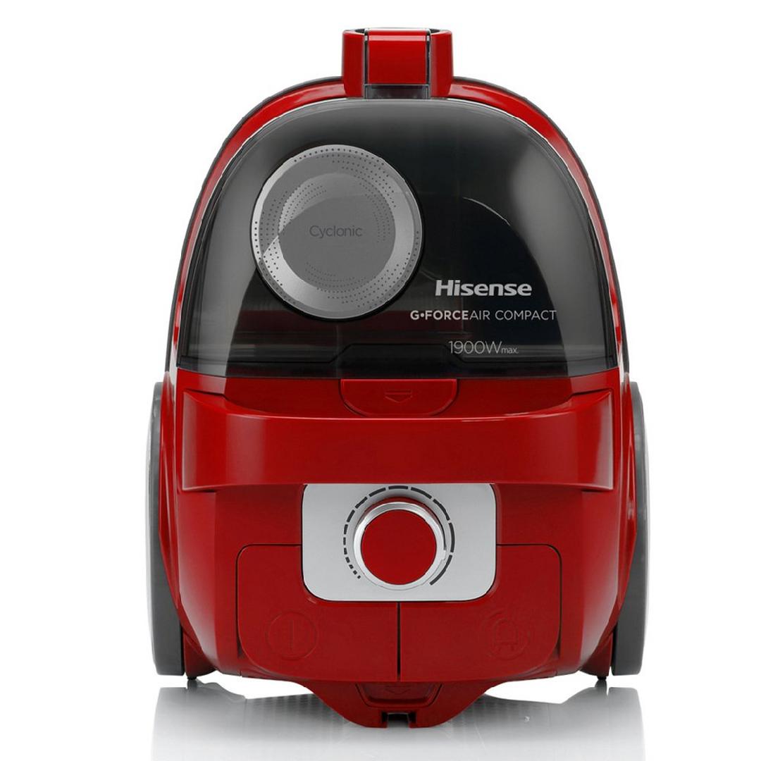 Hisense Canister Vacuum Cleaner, 1900W, 2.2 L, HVC1901GACRCY - Red