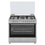 Ariston 5 Burner Cooker Gas, 90X60CM, AM9GC6KCX – Stainless Steel