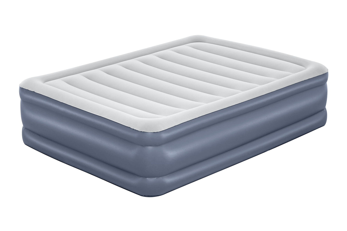 Bestway 2.03m x 1.52m x 51cm tritech air mattress queen built-in ac pump (air mattress, storage bag, repair patch, with built-in pump(220v-240v))