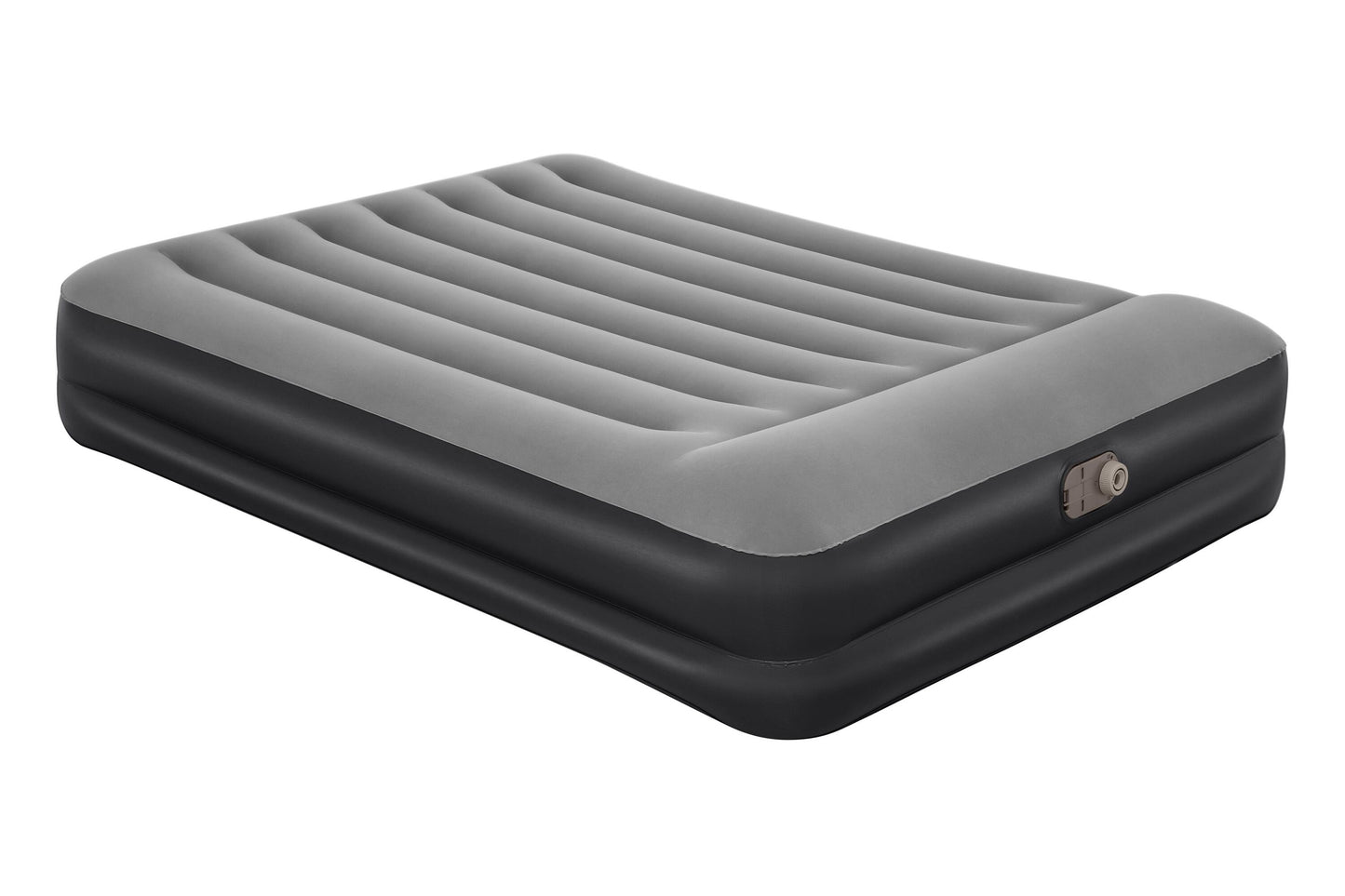 Bestway 2.03m x 1.52m x 46cm tritech air mattress queen built-in ac pump (contents:air mattress, travel bag, repair patch, with built-in pump(220v~240v))