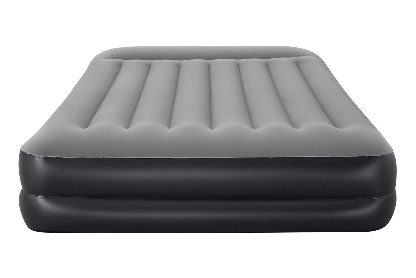 Bestway 2.03m x 1.52m x 46cm tritech air mattress queen built-in ac pump (contents:air mattress, travel bag, repair patch, with built-in pump(220v~240v))