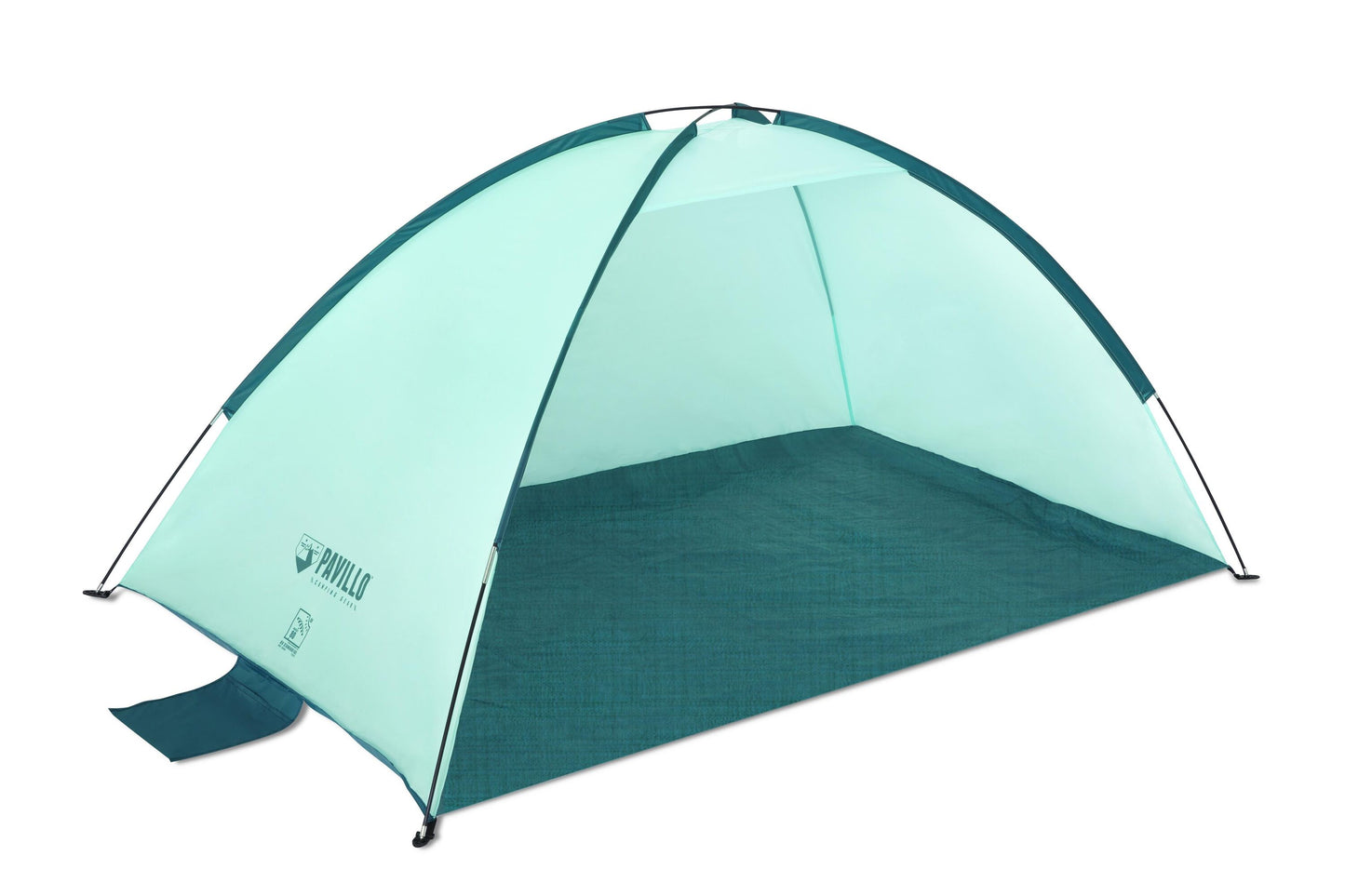 Bestway 2.00m x 1.20m x 95cm beach ground 2 tent (contents:tent, carry bag, four pegs, one layer)