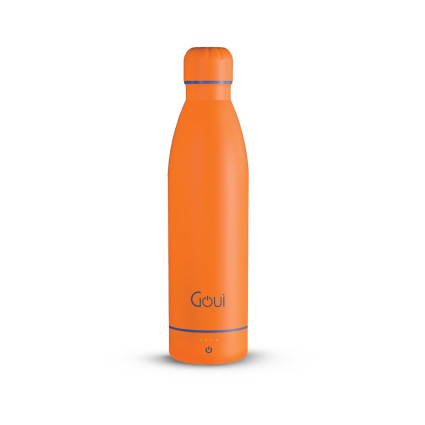 GOUI LOCH Bottle - Wireless /  6000 mAh / 420ml / Tiger Orange/Blue
