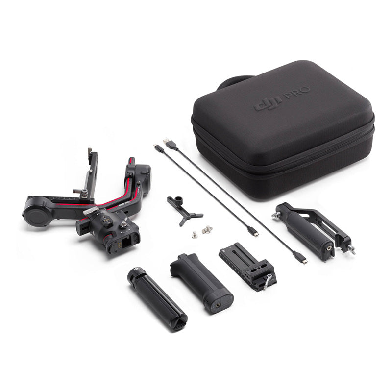 DJI RS 3 Pro Gimbal Stabilizer - 2.4 GHz / 1950 mAh / USB / Type-C - Black