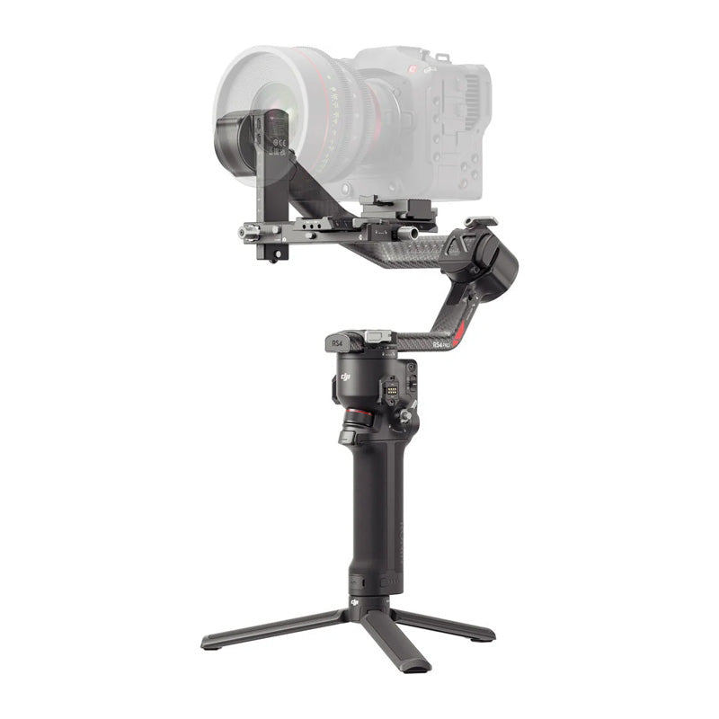 DJI RS 4 Pro Gimbal Stabilizer Combo - 1950 mAh / 2.4 GHz / USB / Bluetooth - Black