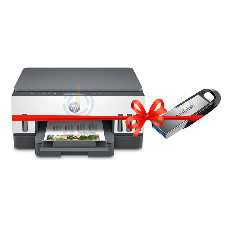 HP Smart Tank 720 AIO - 15ppm / 4800dpi / A4 / USB / Wi-Fi / Bluetooth / Color Inkjet - Printer