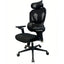 SADES Phoenix SA-AD10-B Adjustable Mesh Gaming Chair with 6D Armrest - Black