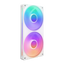 NZXT F240 RGB Core Fan Single Frame - White