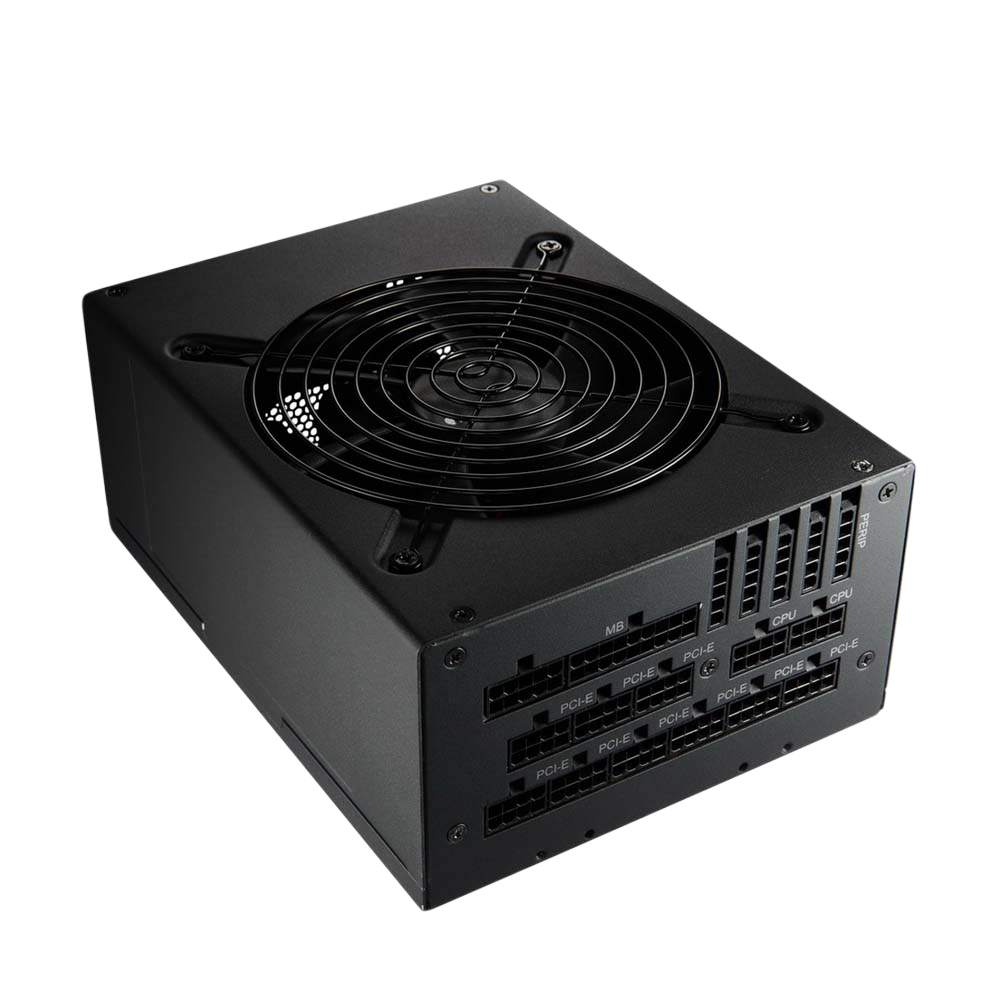 FSP CANNON PRO 80 Plus Gold PCI-E 18 Pcs Fully Modular With Active PFC Power Supply - 2000W / Black