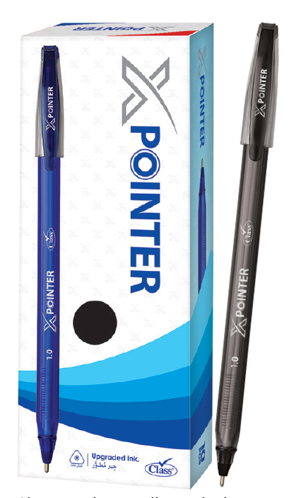 Class X Pointer Black Ballpoint Pen