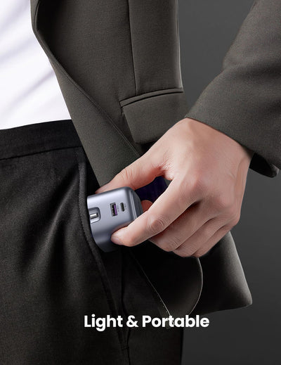 يوجرين منفذ  سريع شاحن - 35W / يو اس بي/ يو اس بي