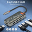 Mowsil 5-in-1 USB-C Hub Adapter - HDMI / USB 3.0 / Type-C / 100W PD