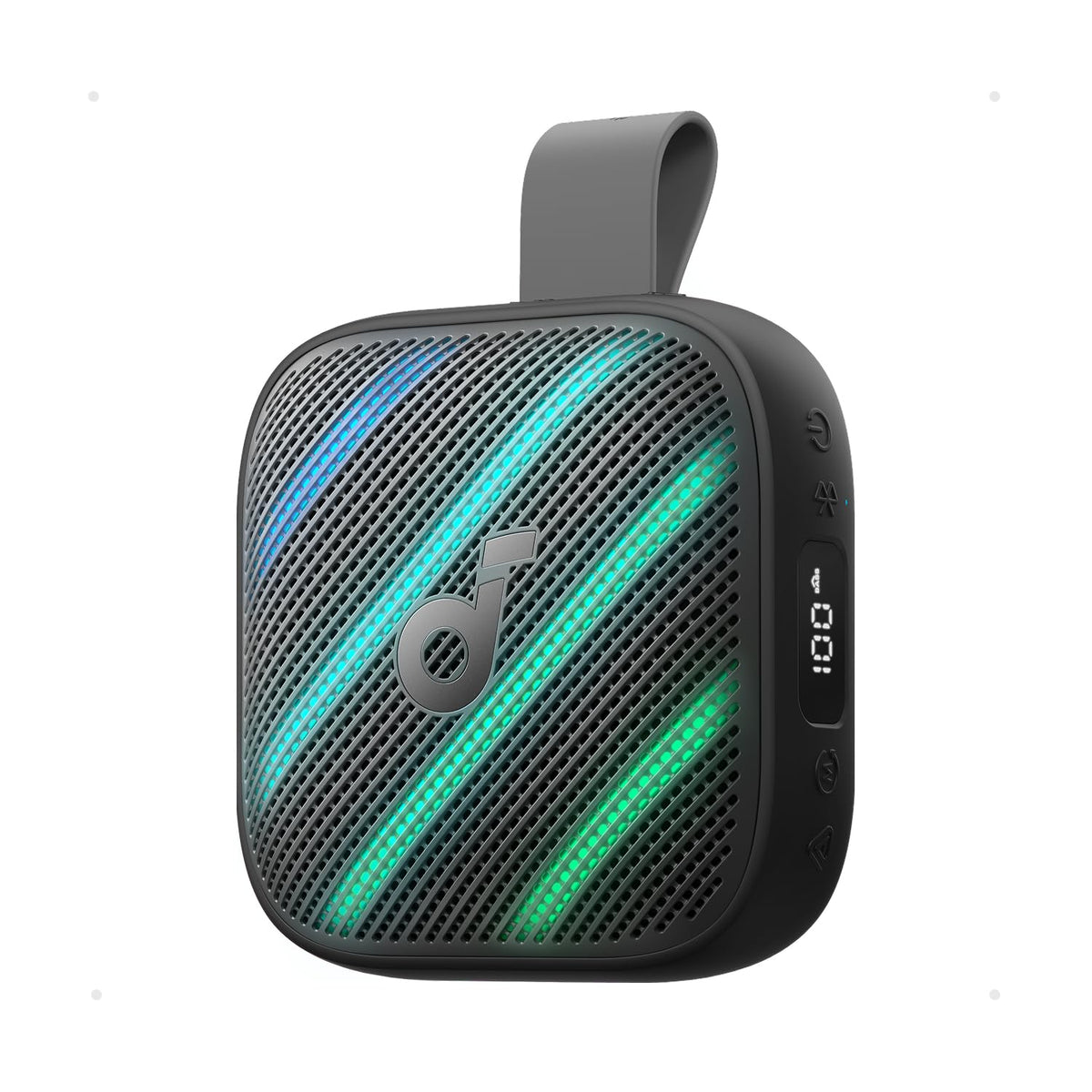 Anker Soundcore Boom Go 3i Portable Bluetooth Speaker with Powerful Bass - Black