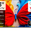 TCL 43S5K Television 43 Inch Smart TV QLED HDR 10 Google TV, Dolby Audio, Game Mode, Multiple Eye Care with Slim Design
