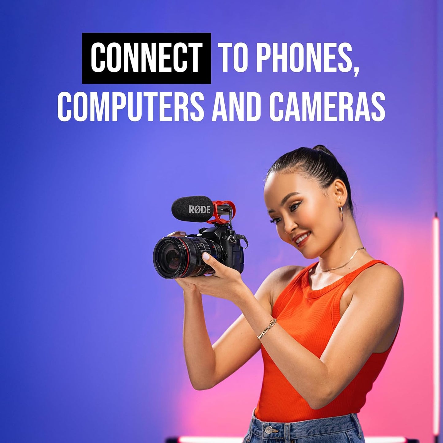 ميكروفون  RODE VideoMic جو Helix من نوع شوتغان ميكروفون  3.5 مم