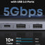 Anker 7-in-1 USB-C Hub - Up to 85W / 5Gbps / Gray
