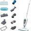 Black+Decker Steam Mop - 1300W / 350ml Capacity - White/Blue
