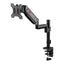 GameOn Pole-Mounted Gas Spring Single Monitor Arm - Black