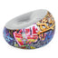 Bestway 44" x 44" x 26"/1.12m x 1.12m x 66cm inflate-a-chair graffiti air chair (contents:chair, repair patch,)