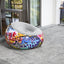 Bestway 44" x 44" x 26"/1.12m x 1.12m x 66cm inflate-a-chair graffiti air chair (contents:chair, repair patch,)