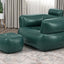 Bestway 1.07m x 99cm x 80cm comfi cube lounger (chair, repair patch, 2 assorted colors.)